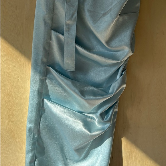 NWT SER.O.YA Light Blue Satin Cargo Pants XXS - Picture 5 of 12